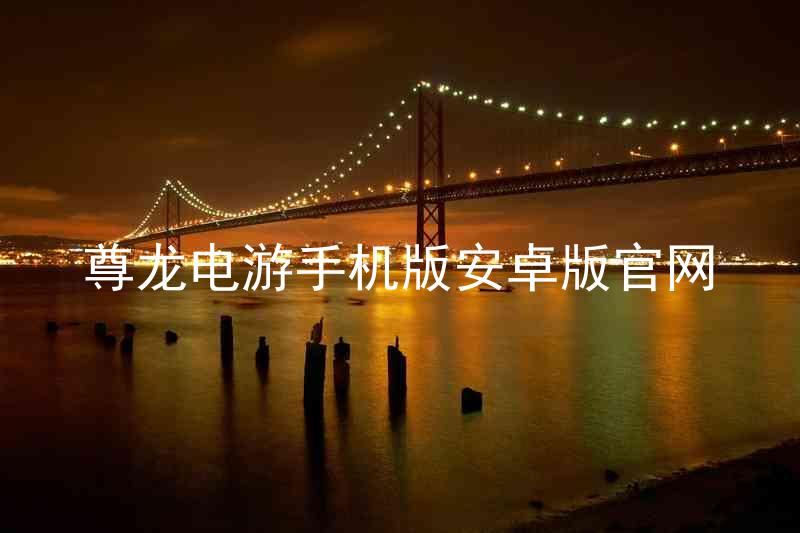 尊龙电游手机版安卓版官网